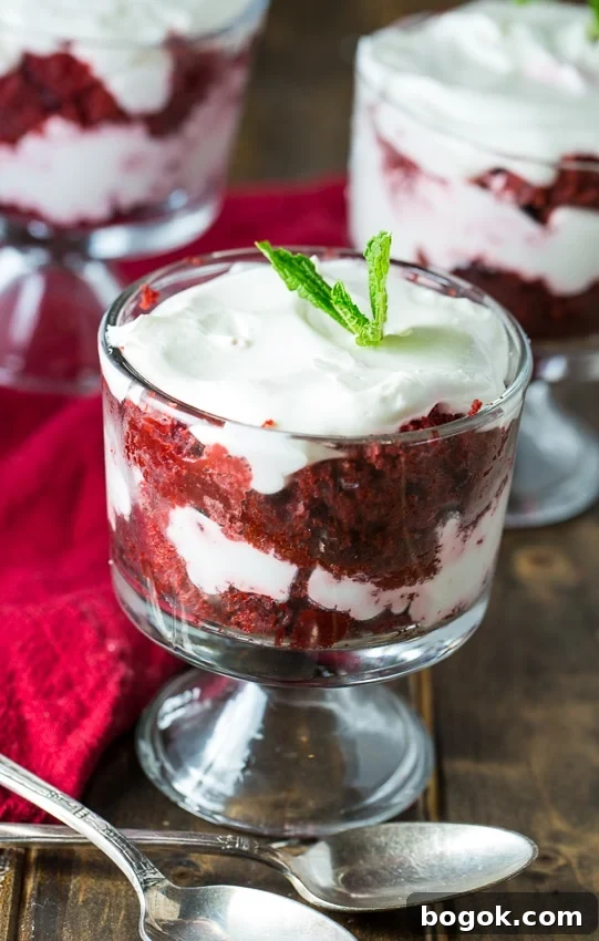 Red Velvet Trifle
