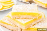 Classic Lemon Bars with Buttery Shortbread Crust
