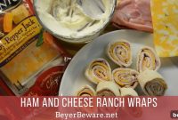 Ham and Cheese Ranch Wraps Recipe