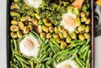 Sheet Pan Roasted Vegetable Breakfast Bowls