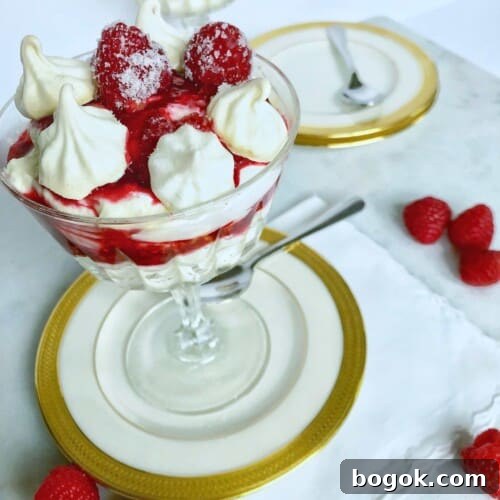 lemon raspberry kiss parfait title no words.