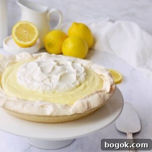 Light and Fluffy Lemon Angel Pie Recipe 16 Lemon angel pie featured image.