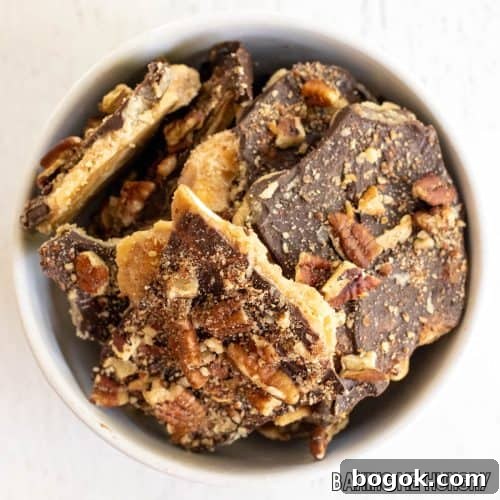 pretzel crack recipe in bowl