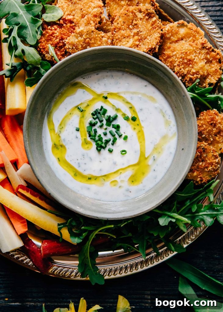 Buttermilk Ranch Dressing | Well and Full | #vegetarian #saladdressing #recipe