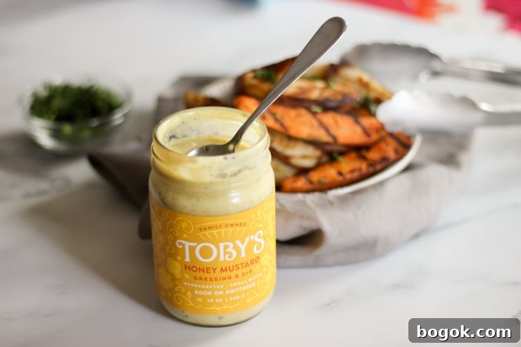Crispy Grilled Potato Wedges with Garlic Herb Dip 12 toby's honey mustard dressing with sweet potatoes