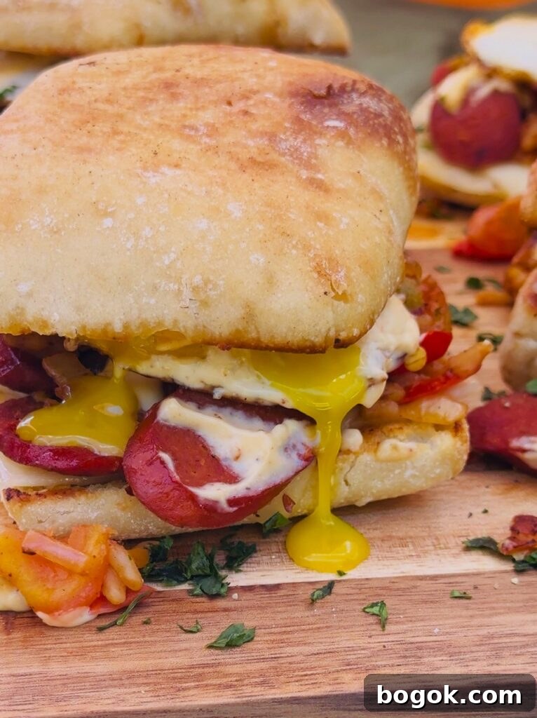 Blackstone Jambalaya Breakfast Sandwich Recipe for Skillet Mornings 8 Blackstone Jambalaya Breakfast Sandwiches