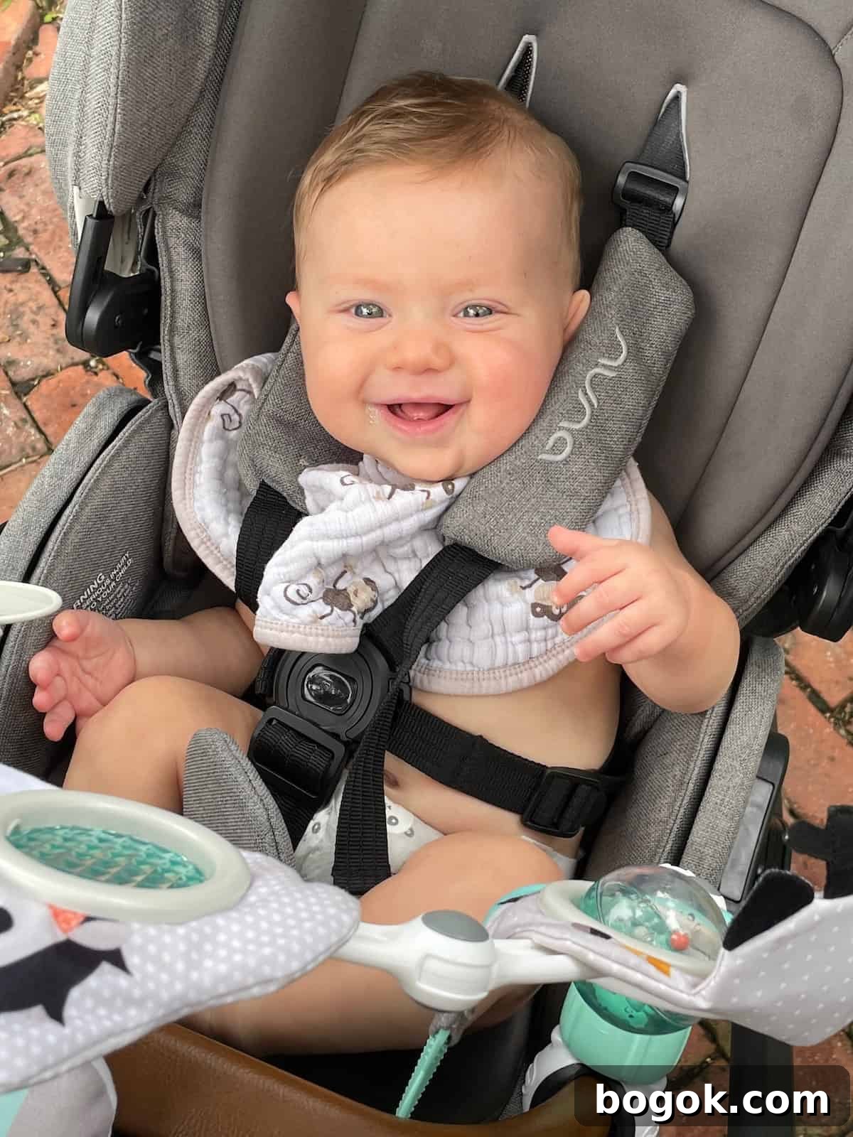 Top 6 Must-Have Items for Your 6-Month-Old Baby 7 Max in stroller