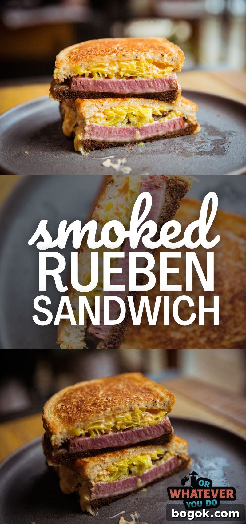 Smoked Reuben Sandwich on a Traeger Grill 7 Smoked Reuben Sandwich