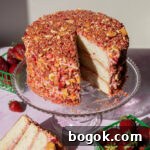 Strawberry Shortcake Cake