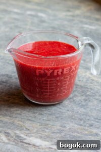 strawberry puree