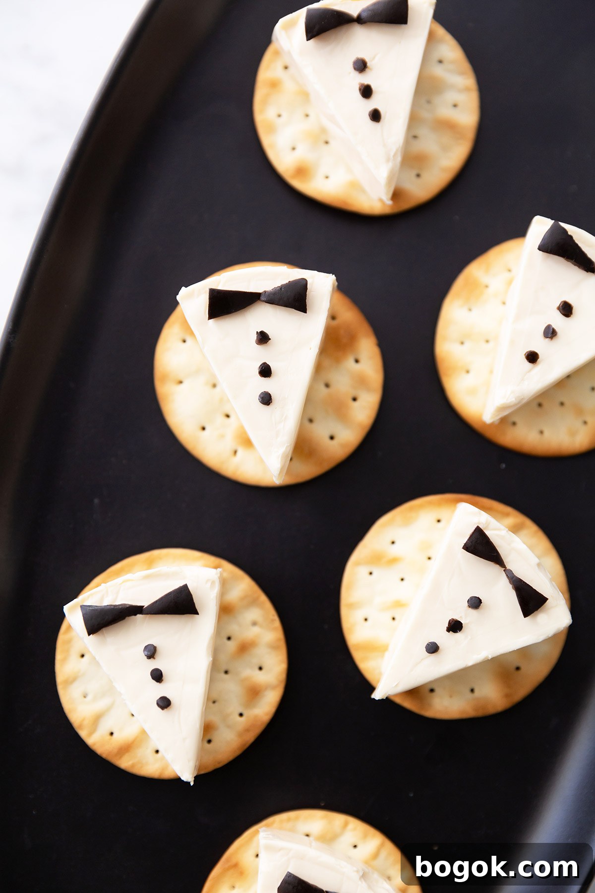 Tuxedo Cheese crackers