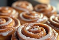 Fluffy Vegan Cinnamon Roll Recipe with Creamy Glaze