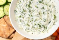 Authentic Greek Tzatziki Sauce Recipe