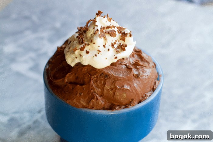 Low Carb Chocolate Mousse