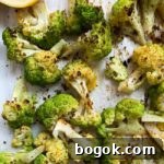 Last-Minute Rosh Hashanah Prep Guide 29 cooked cauliflower on parchment with lemon