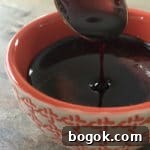 Last-Minute Rosh Hashanah Prep Guide 31 pom molasses dripping from spoon