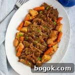 Last-Minute Rosh Hashanah Prep Guide 5 platter of sliced brisket with potatoes and carrots