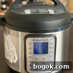 Last-Minute Rosh Hashanah Prep Guide 6 photo of instant pot