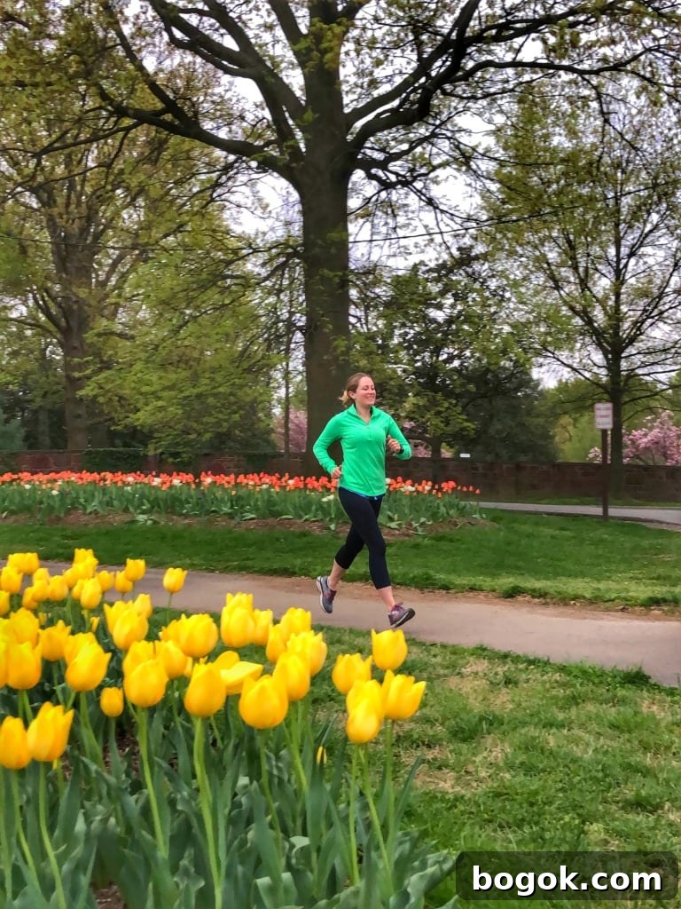 Tulip Run and DIY Lunch Workshop 3 arlington va tulips running spring