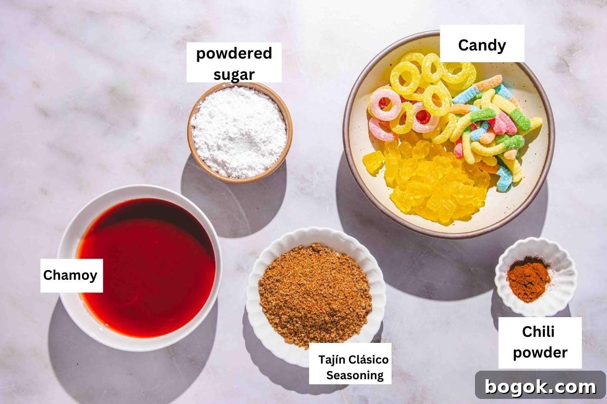How to Make Mexican Chamoy Candy: Tangy Sweet Treat 3 ingredients need to make chamoy candy.
