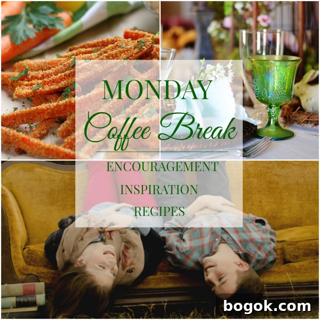 Monday Coffee Break Episode 27: News, Tips & Trends 2 Monday Coffee Break #27- Encouragement, Inspiration & Recipes
